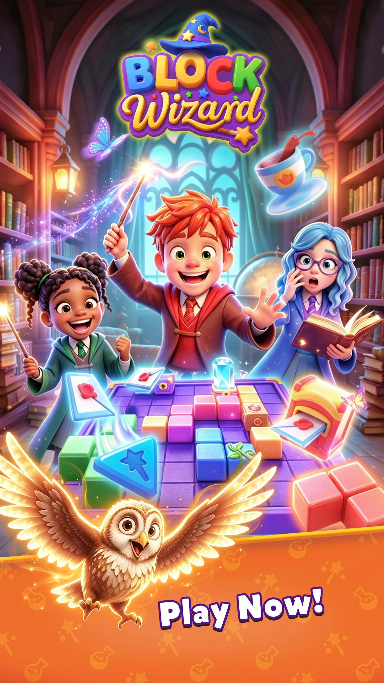 Block Wizard: Brain Puzzle screenshot