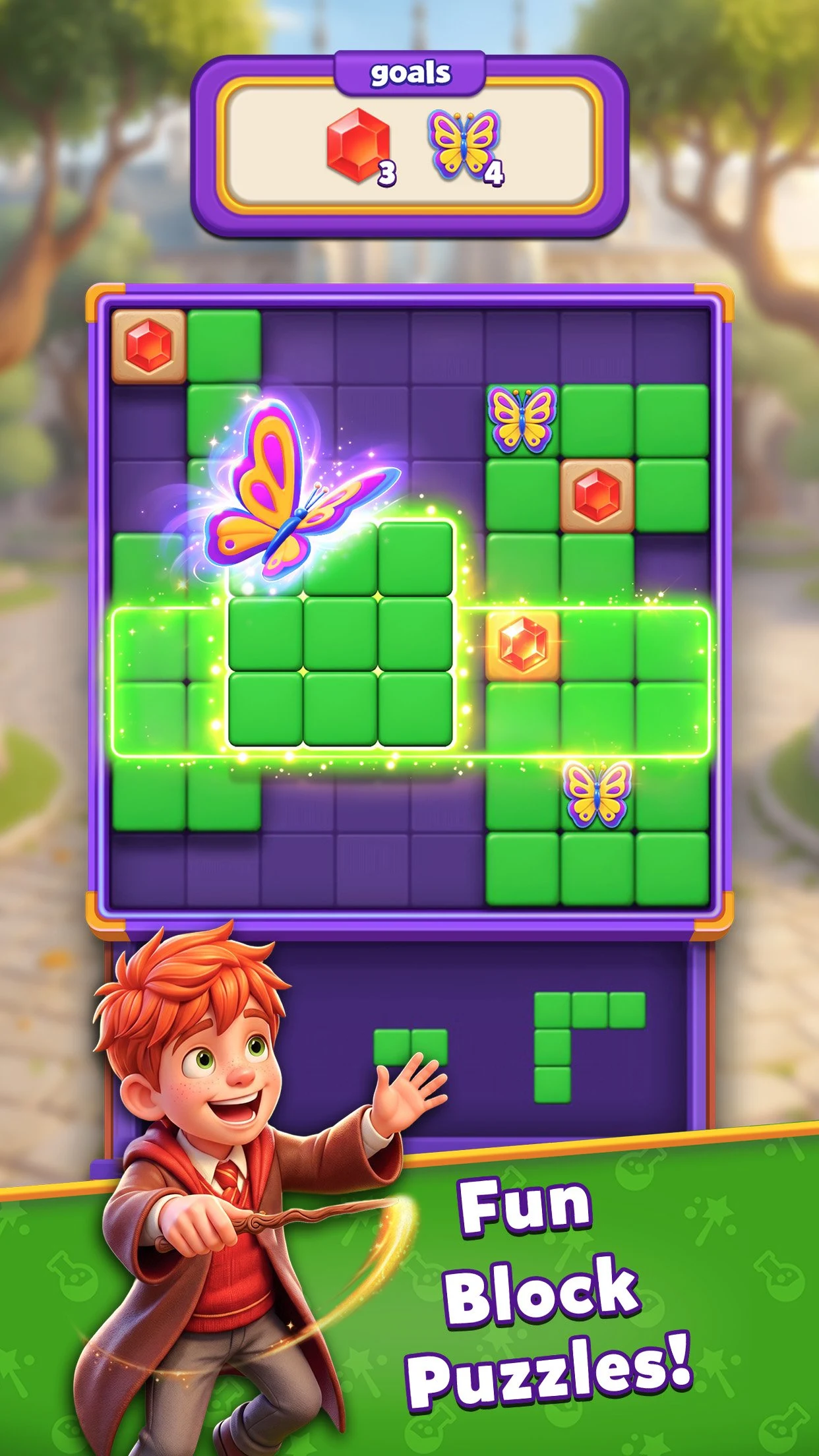 Block Wizard: Brain Puzzle screenshot